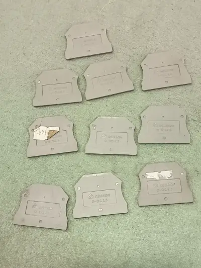 Pack 10 Tapas Finales para Bornes Degson D-DC2.5 - miniatura 1