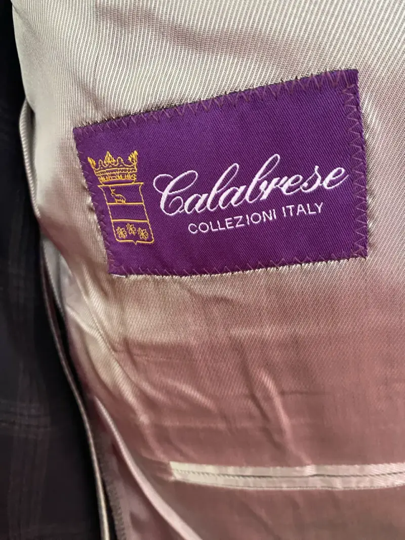 Blazer de cuadros Calabrese para hombre - 3