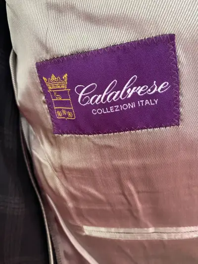 Blazer de cuadros Calabrese para hombre - miniatura 3