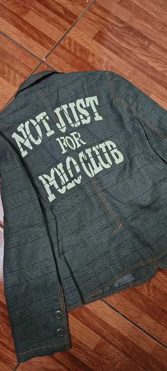 Chaqueta de mujer a cuadros estilo casual - 2