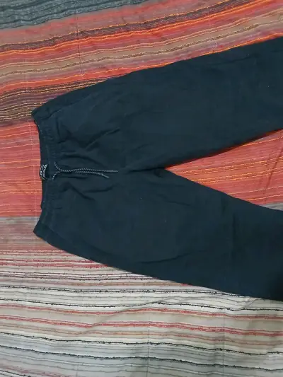 Pantalones deportivos negros para hombre talla 46 - miniatura 1