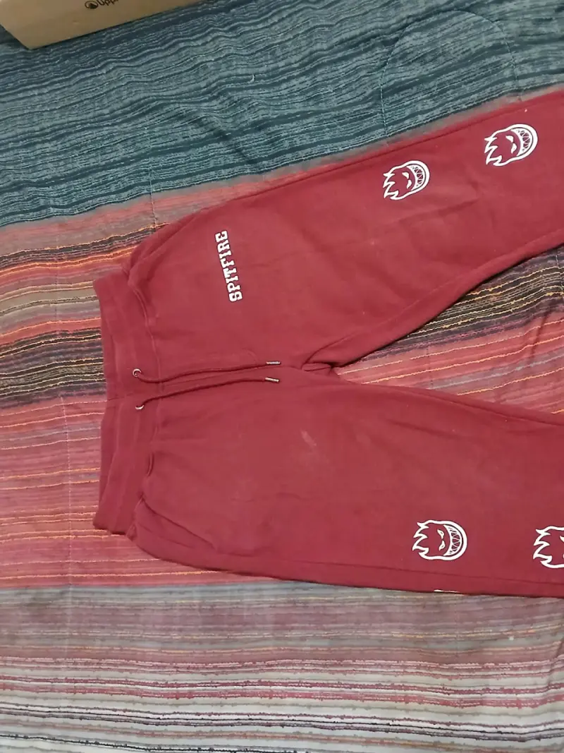Pantalones deportivos rojos Spitfire para hombre - 1