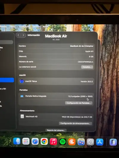MacBook Air M1 buen estado - miniatura 5