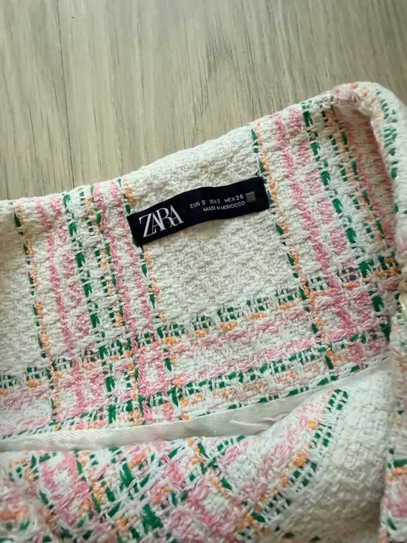 Falda  Zara rosada - 3