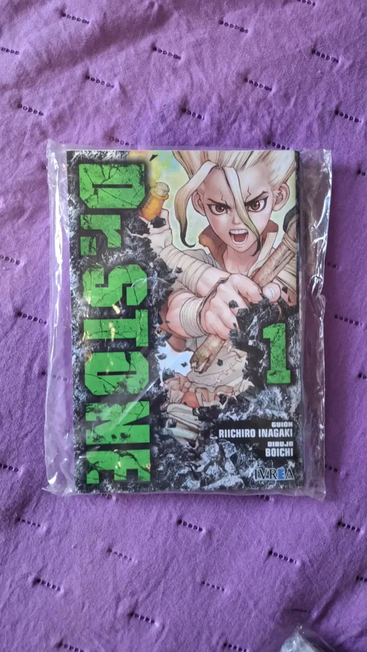 Manga Dr. Stone 01,02 y 03 Juntos - 1