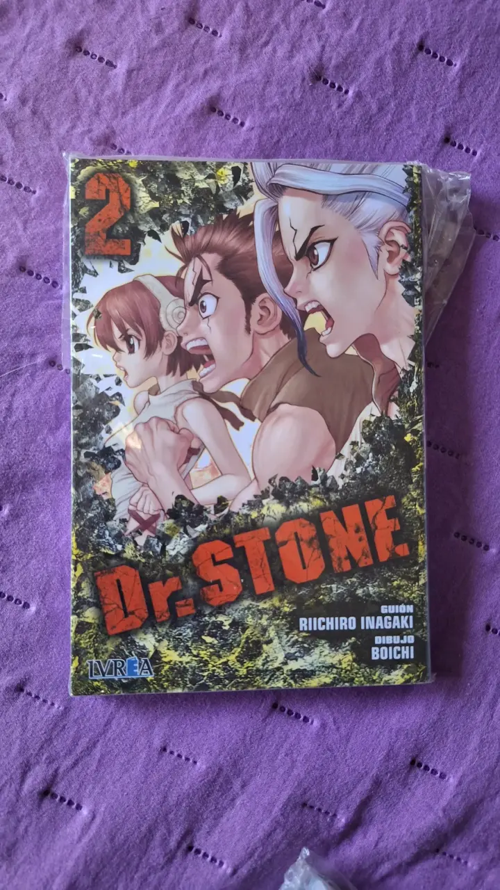 Manga Dr. Stone 01,02 y 03 Juntos - 4