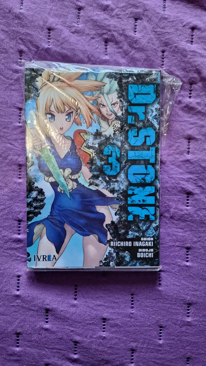 Manga Dr. Stone 01,02 y 03 Juntos - 6
