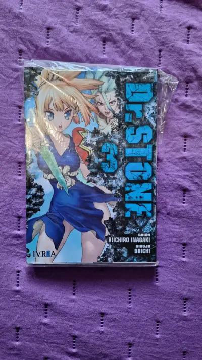 Manga Dr. Stone 01,02 y 03 Juntos - miniatura 6