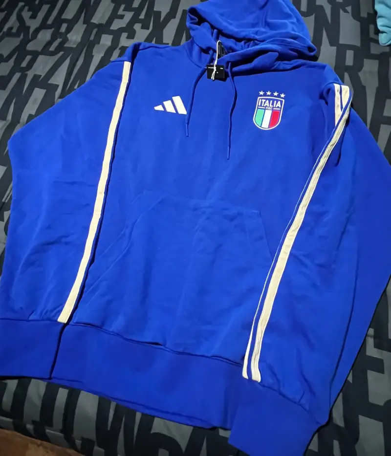 Polerón Adidas Italia FIGC Azul - 3