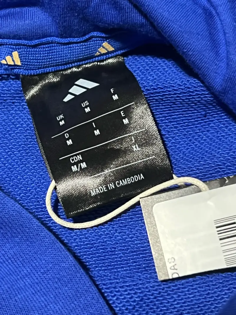 Polerón Adidas Italia FIGC Azul - 5