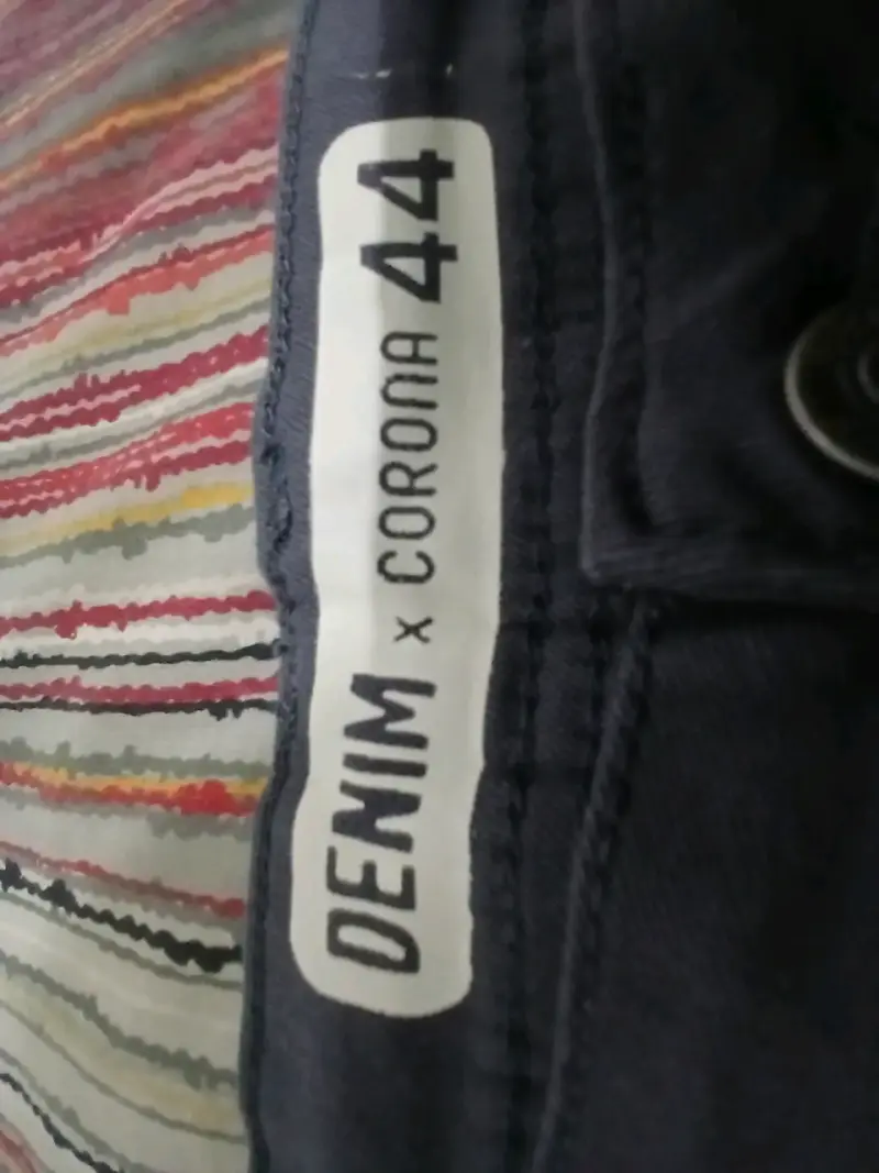 Pantalones de mezclilla azul Denim x Corona - 2