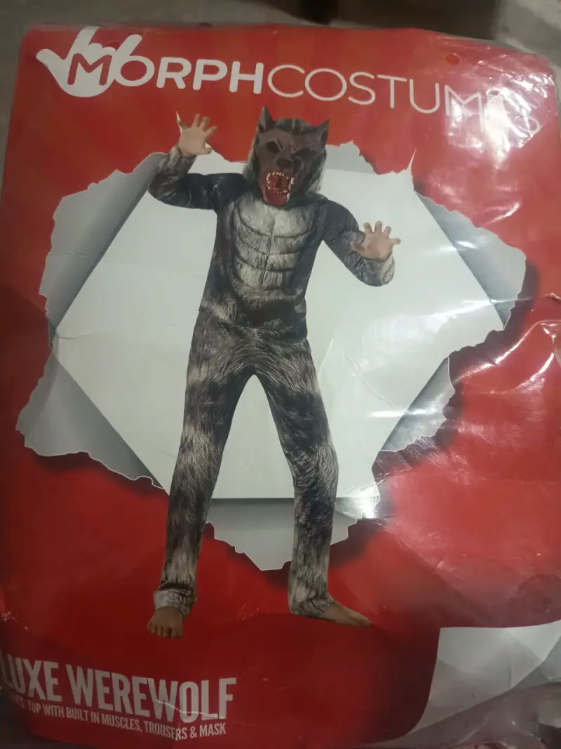 Disfraz de Hombre Lobo para niño con Máscara - 2
