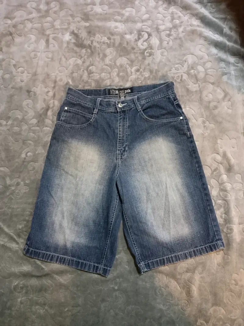 Bermudas de mezclilla Southpole talla 36 - 1