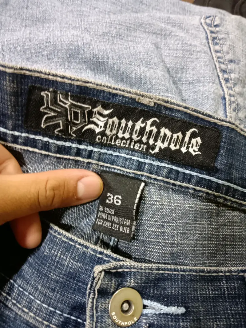 Bermudas de mezclilla Southpole talla 36 - 4