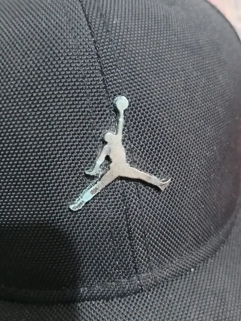 Gorra negra Jordan con logo Jumpman - 3