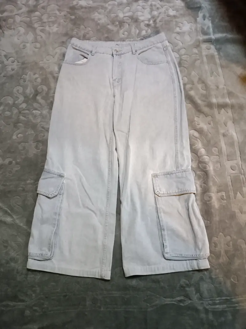 Pantalones cargo baggy - 3