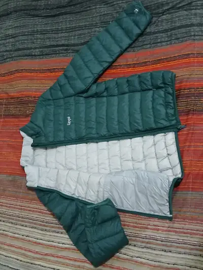Chaqueta acolchada verde para hombre marca Lippi - miniatura 3