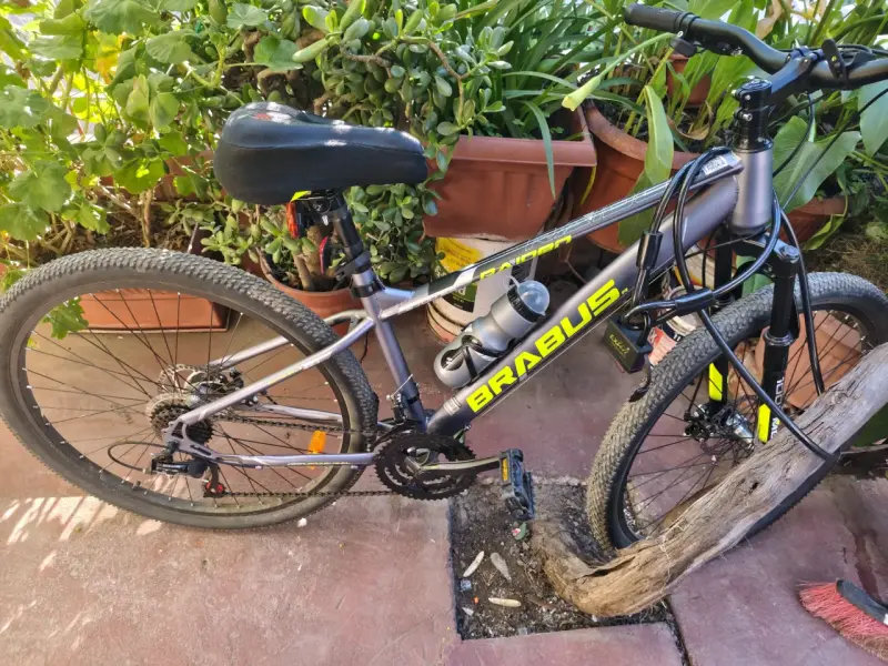 Bicicleta Brabus de montaña con accesorios - 1