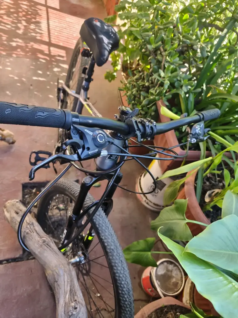 Bicicleta Brabus de montaña con accesorios - 4