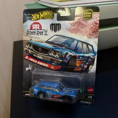 HotWheels Premium Mazda RX-3 Mad Mike Ronin Run ll - miniatura 1