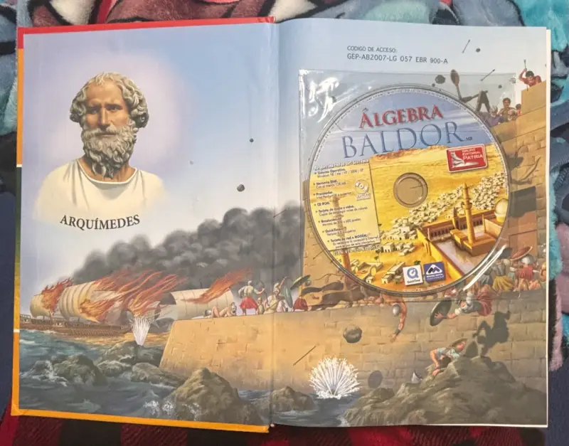 Libro Álgebra de Baldor con CD-ROM - 2