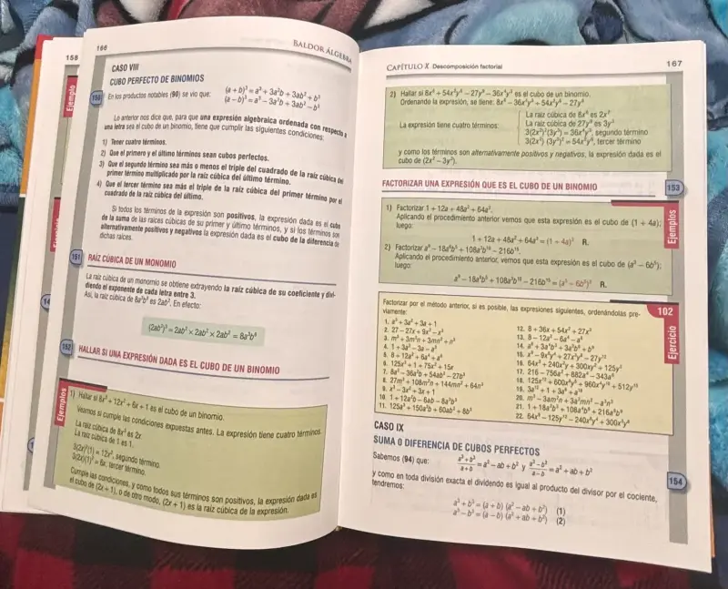 Libro Álgebra de Baldor con CD-ROM - 3