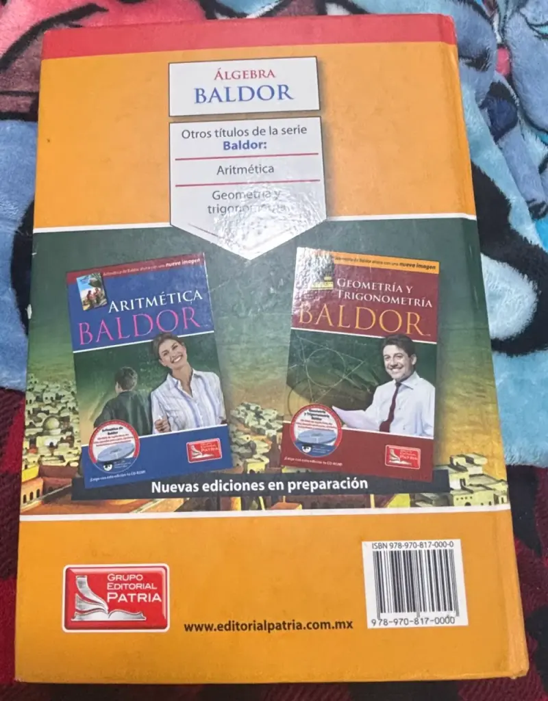 Libro Álgebra de Baldor con CD-ROM - 5