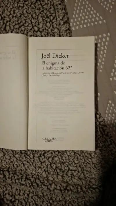 'El enigma de la habitación 622' de Joël Dick - miniatura 2