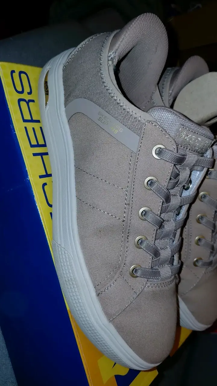 Zapatillas Skechers Slip-Ins Arch Fit Beige - 2
