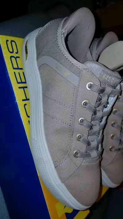 Zapatillas Skechers Slip-Ins Arch Fit Beige - miniatura 2