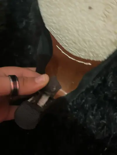 Botas de tacón alto con pelo negro Sam Edelman - miniatura 4