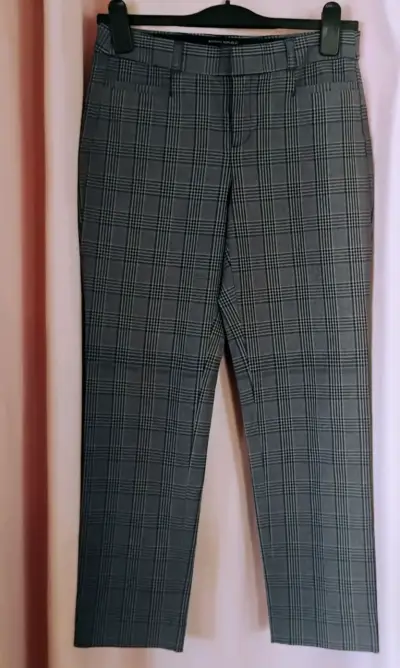 Pantalones a cuadros Banana Republic para muj - miniatura 1