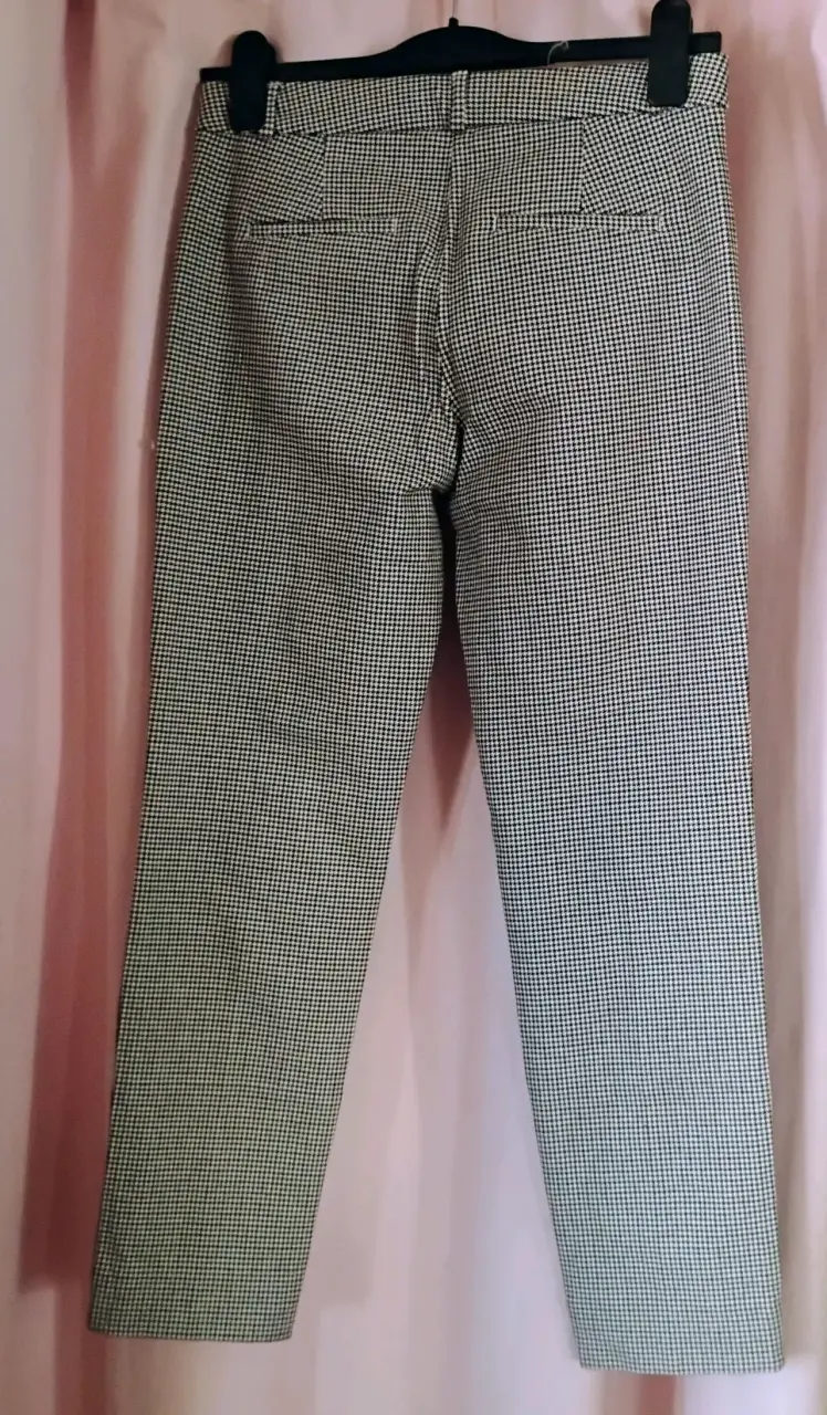 Pantalones a cuadros Banana Republic para muj - 4
