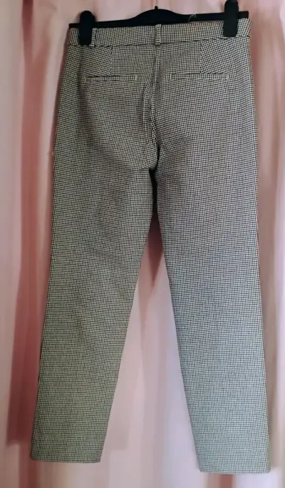 Pantalones a cuadros Banana Republic para muj - miniatura 4