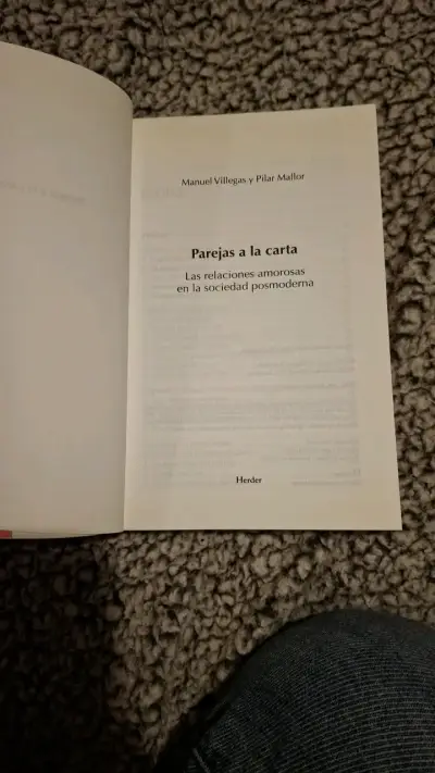Libro Parejas a la Carta de Manuel Villegas - miniatura 2