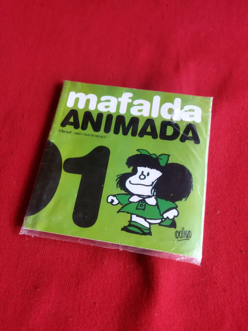 Libro y DVD Mafalda Animada Volumen 1 - 1