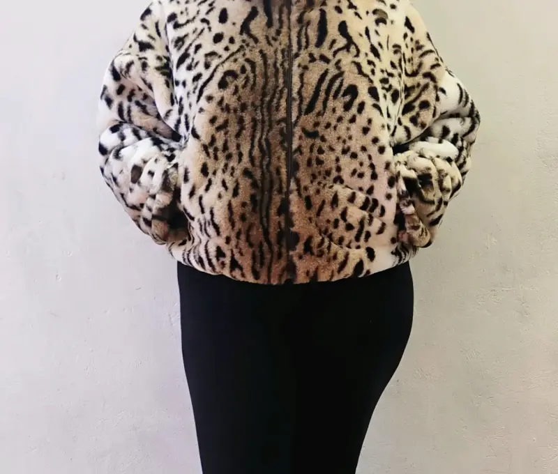 Chaqueta de estampado animal Cecilia Bolocco - 4