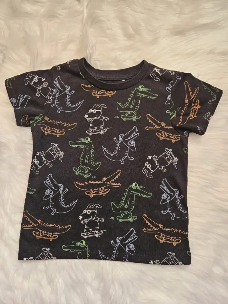 Polera infantil estampada Figaro - 1