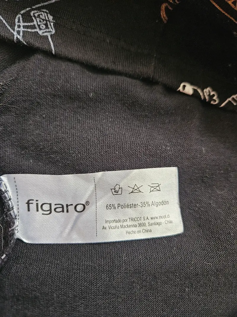 Polera infantil estampada Figaro - 3