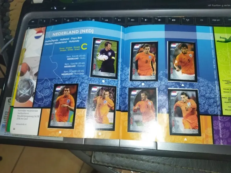 Álbum de Stickers UEFA Euro 2008 Panini - 3