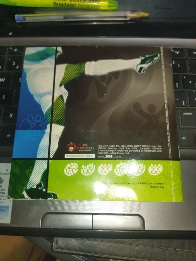Álbum de Stickers UEFA Euro 2008 Panini - 6