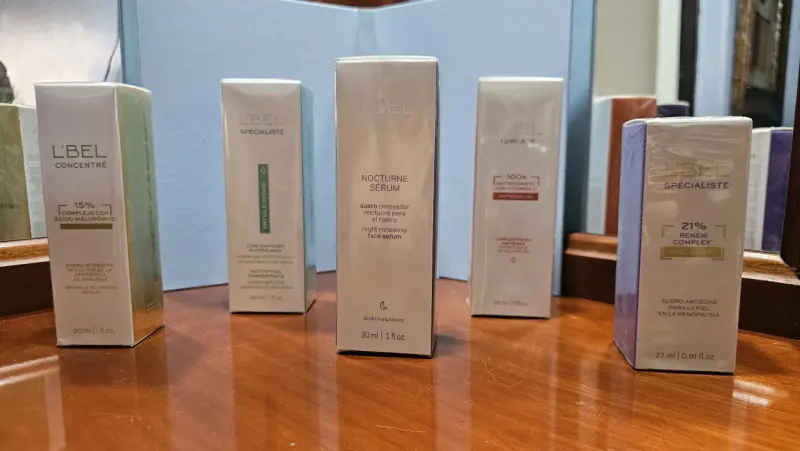 Sueros faciales L'Bel variados