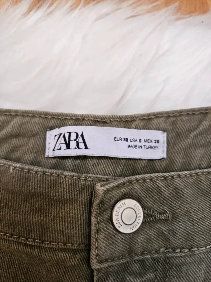 Jeans verdes Zara para mujer - 3