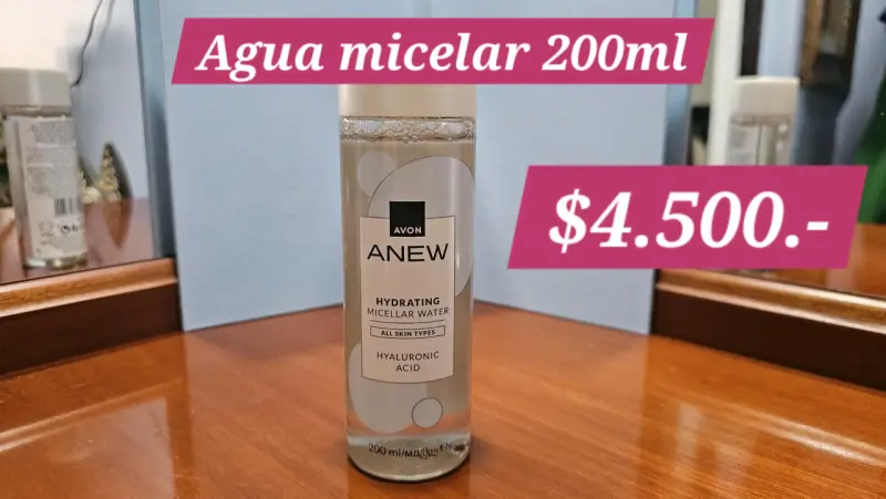 Agua micelar Avon Anew 200ml