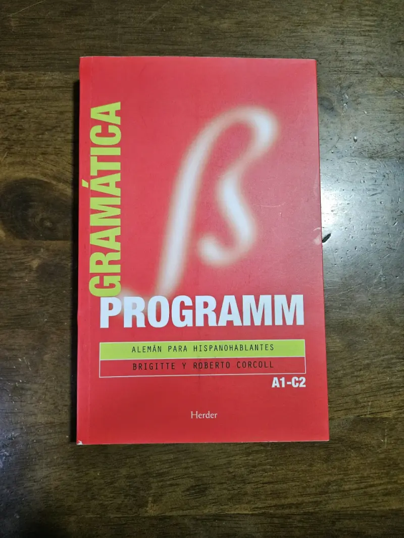 Programm Gramática: Alemán para Hispanohablantes