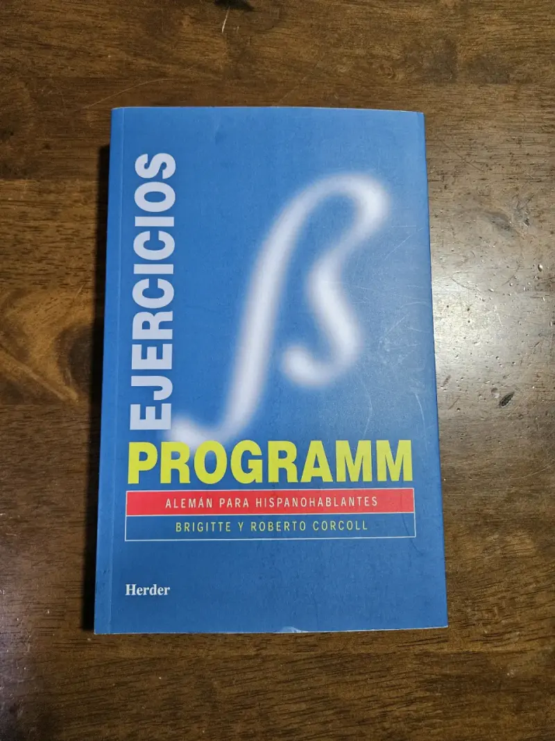 Programm Ejercicios:Aleman para Hispanohablantes