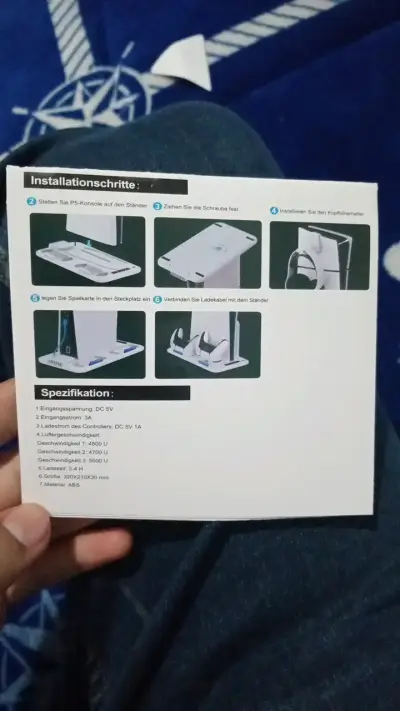 Base de carga para PS5 con ventiladors - miniatura 4