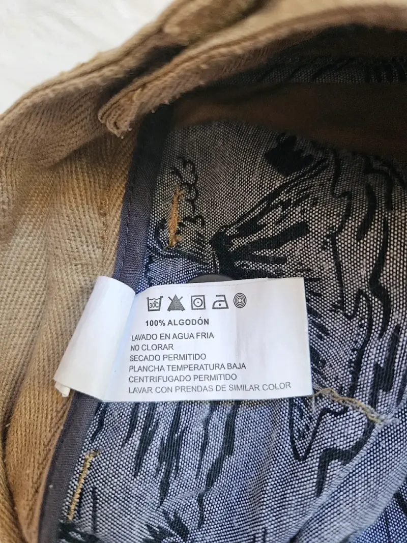 Bermudas cargo beige de algodón talla 42 - 4