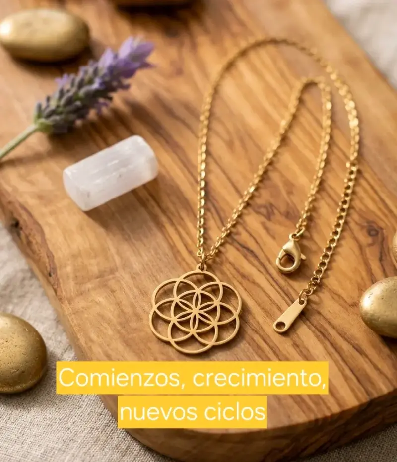 Colgante "Semilla de la vida" - 1