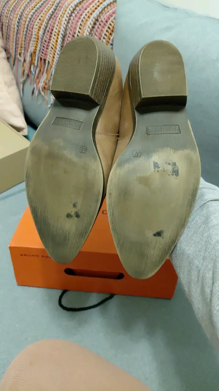 Botines de cuero Bruno Rossi color castaño - 2